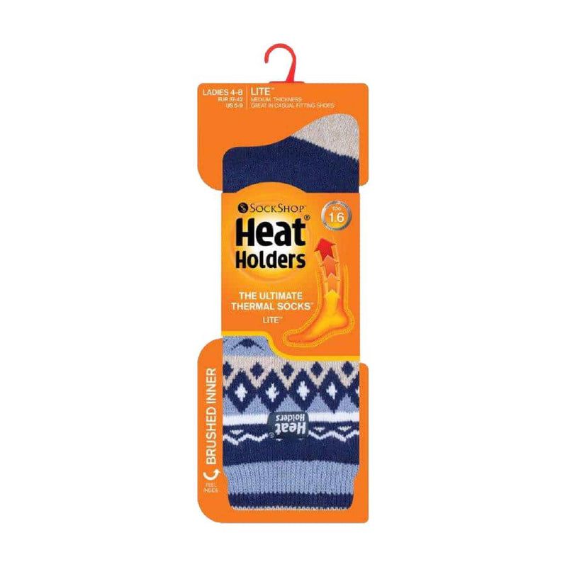 Ladies Thin Lightweight Patterned Casual Winter Warm Thermal Socks