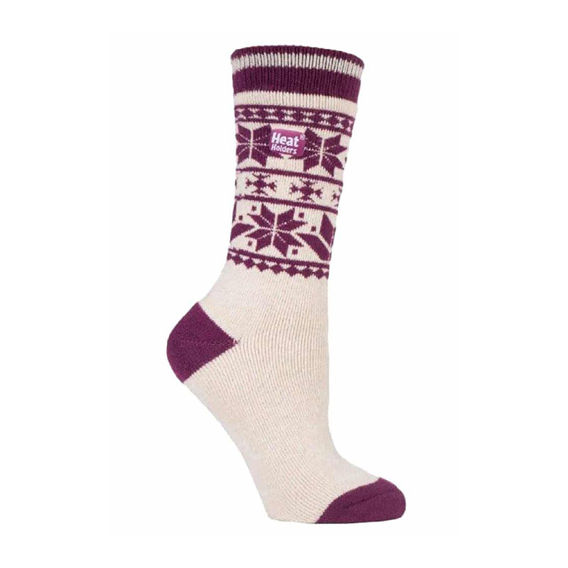 Ladies Thin Lightweight Patterned Casual Winter Warm Thermal Socks