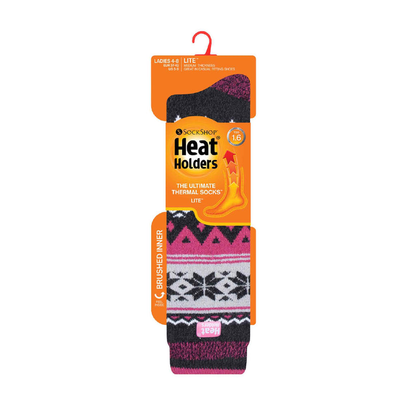 Ladies Thin Extra Long Lightweight Knee High Thermal Socks