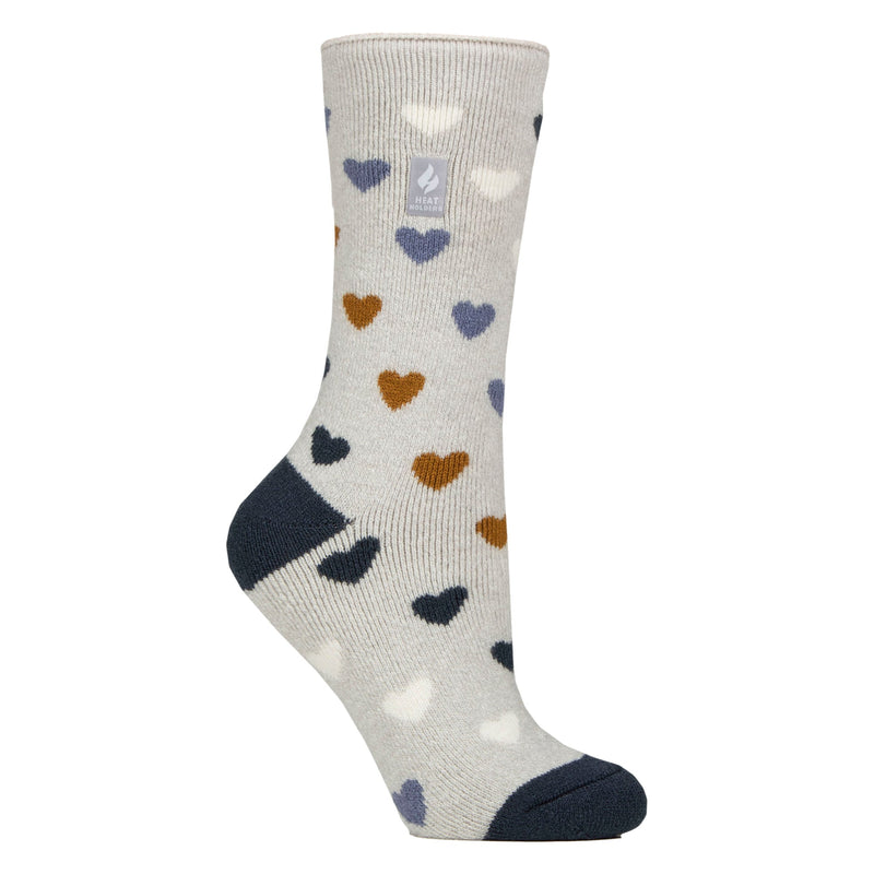 Ladies Thermal Lite Patterned Socks for Winter