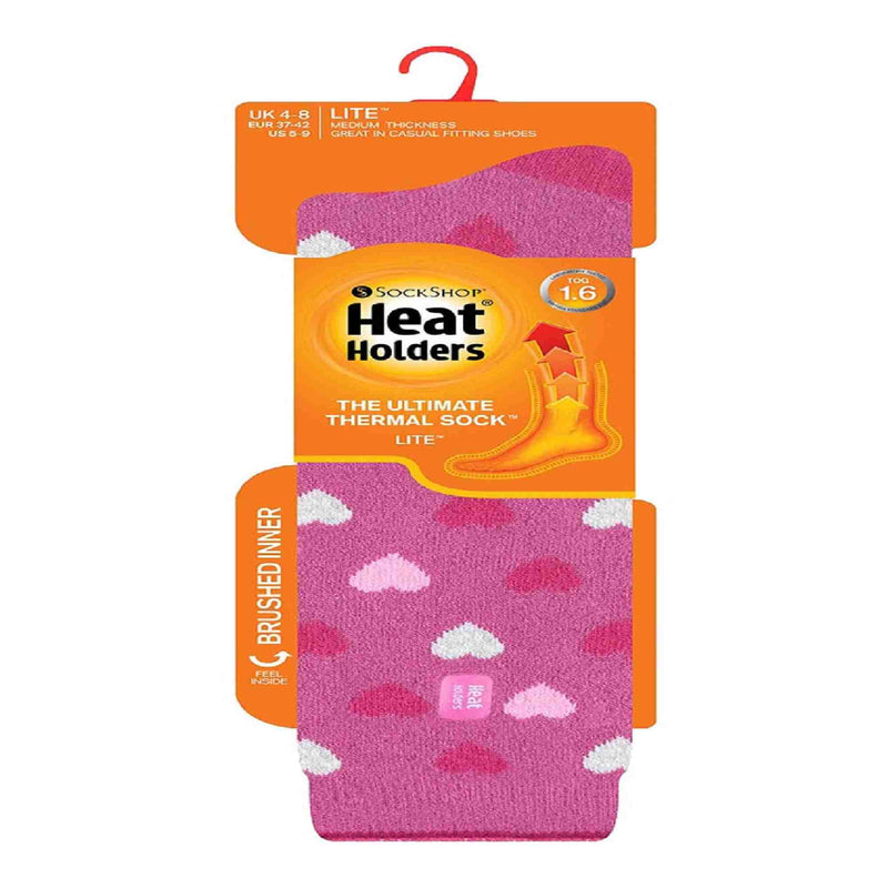 Ladies Thin Extra Long Patterned Lightweight Thermal Socks