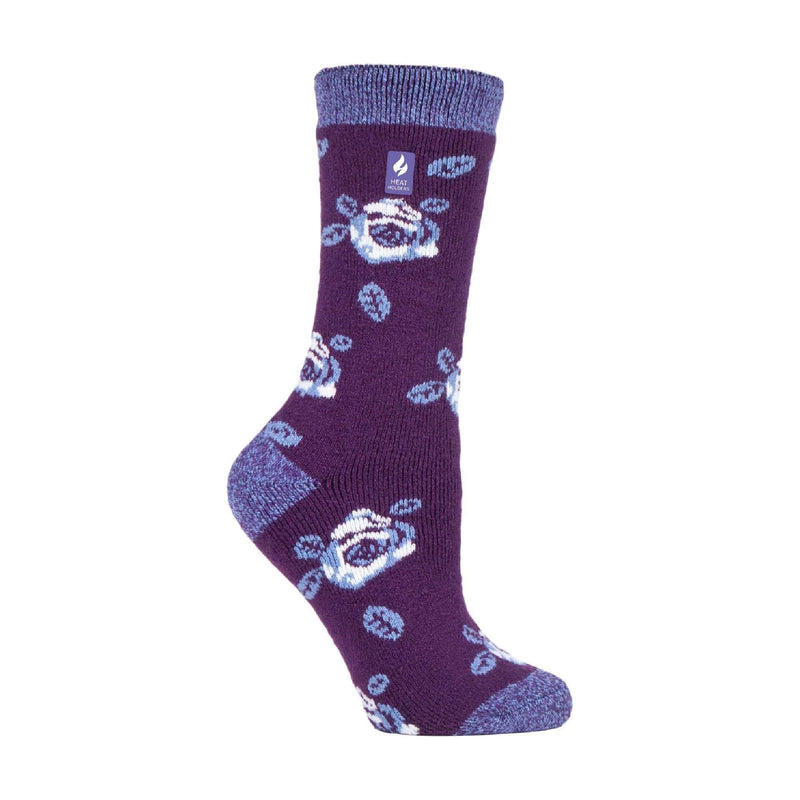 Ladies Thin Lightweight Patterned Casual Winter Warm Thermal Socks