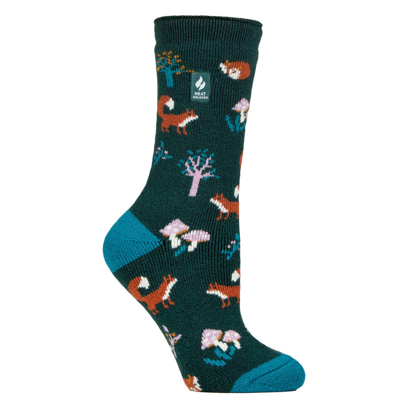 Ladies Thermal Lite Patterned Socks for Winter