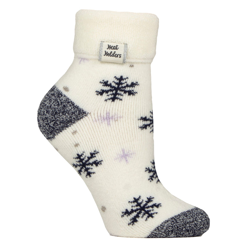 Cozy Turn-Over Cuff Lounge Socks | Warm Winter Socks for Women