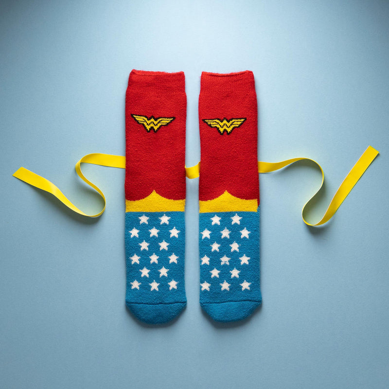 Ladies Wonder Woman Novelty Lightweight Thermal Socks