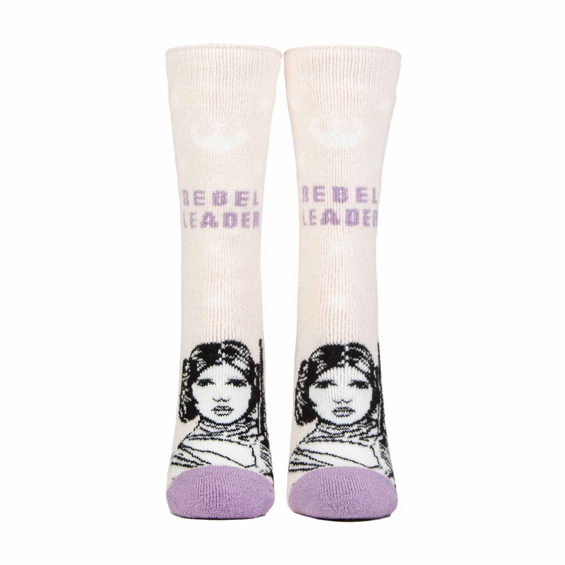 Ladies Princess Leia Novelty Lightweight Thermal Socks