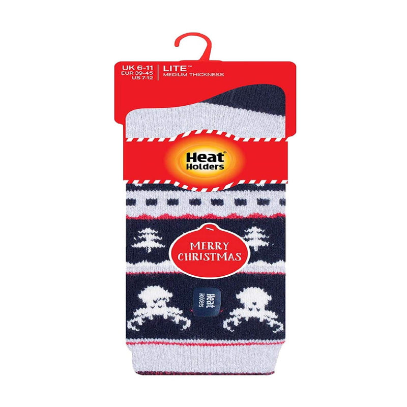 Mens & Ladies Novelty Christmas Lightweight Thermal Socks