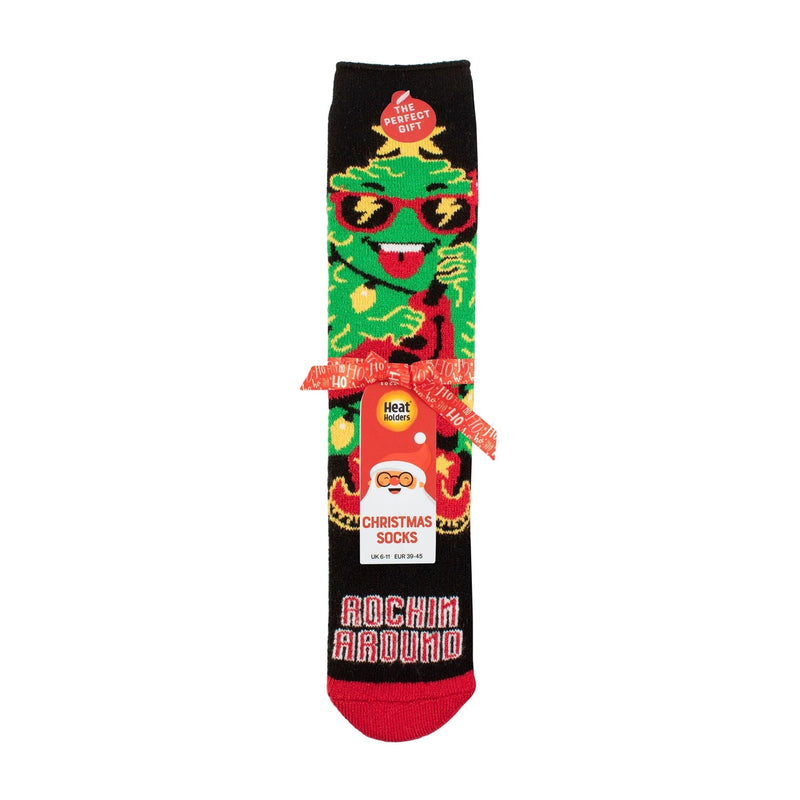Mens & Ladies Novelty Christmas Lightweight Thermal Socks