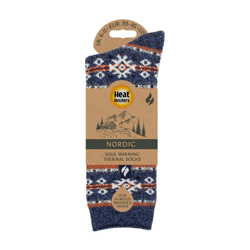 Extra Warm Nordic Thermal Socks for Men | Breathable Lite Winter Socks