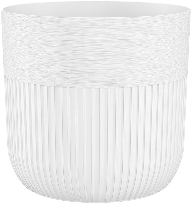 Luca Pot Without Hole 140mm White