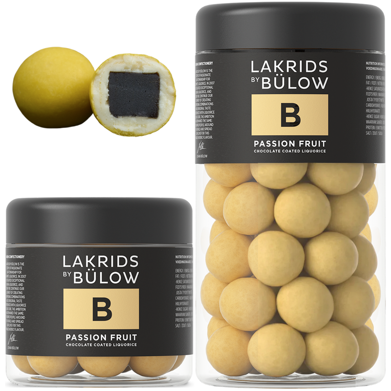 Lakrids By Bulow | Passion Fruit | White Chocolate Covered Liquorice