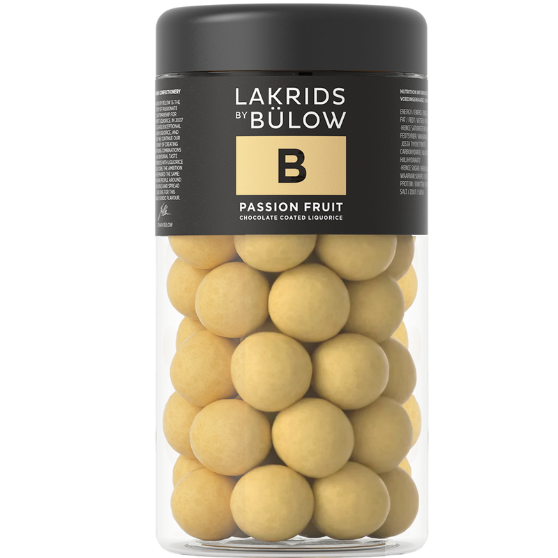 Lakrids By Bulow | Passion Fruit | White Chocolate Covered Liquorice