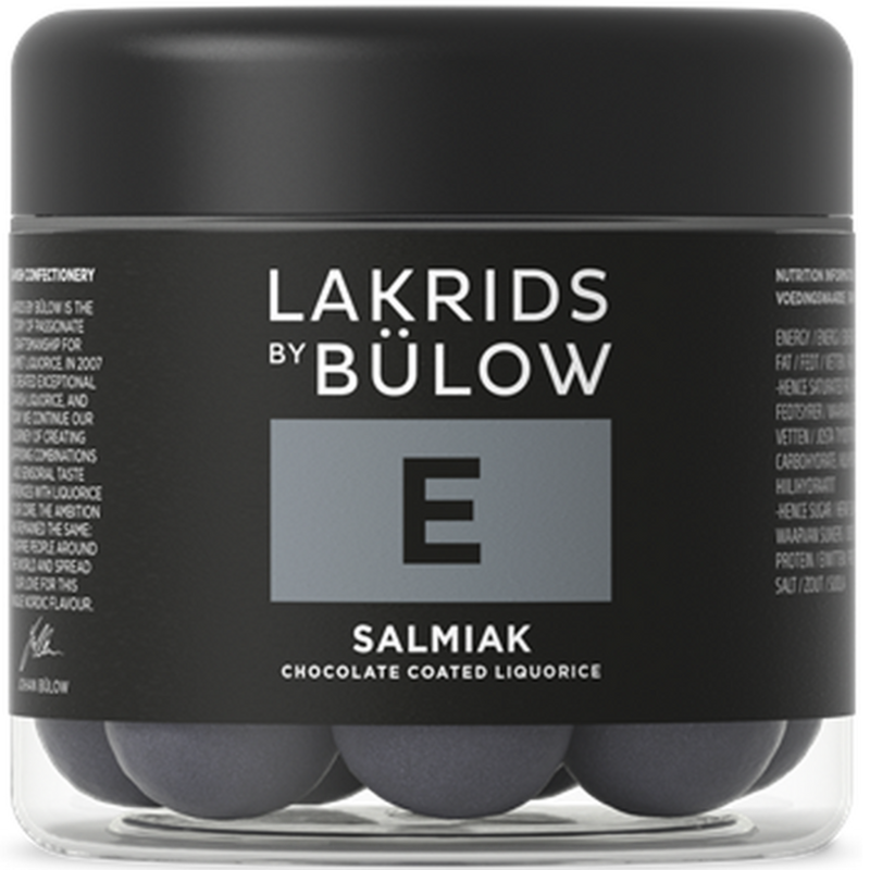 Lakrids By Bulow | Salmiak | White Chocolate Covered Liquorice