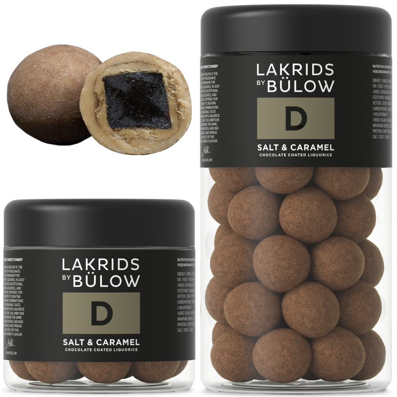 Lakrids By Bulow | Salt and Caramel | Chocolate Covered Liquorice