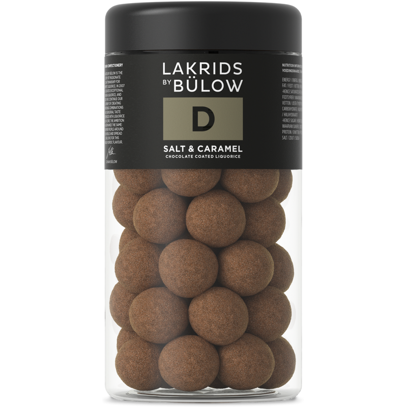 Lakrids By Bulow | Salt and Caramel | Chocolate Covered Liquorice