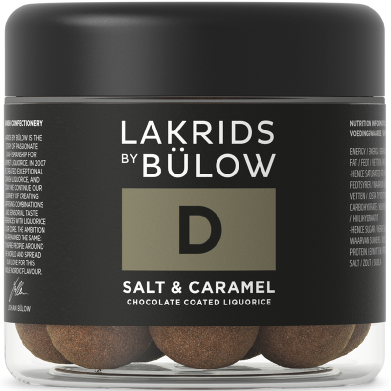 Lakrids By Bulow | Salt and Caramel | Chocolate Covered Liquorice