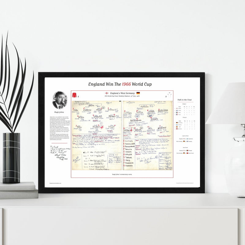 England v Germany, World Cup Final Jul 1966 - Hugh Johns