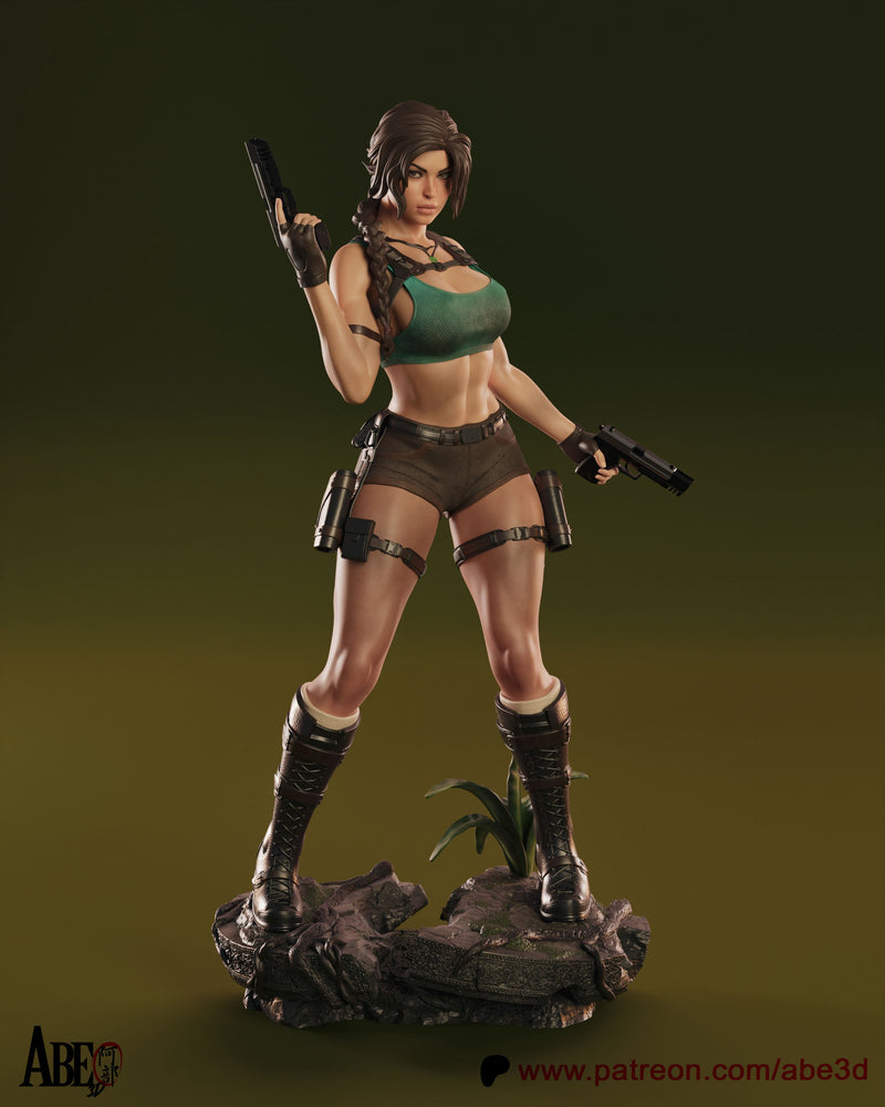 Laura Croft Tomb Raider Figurine