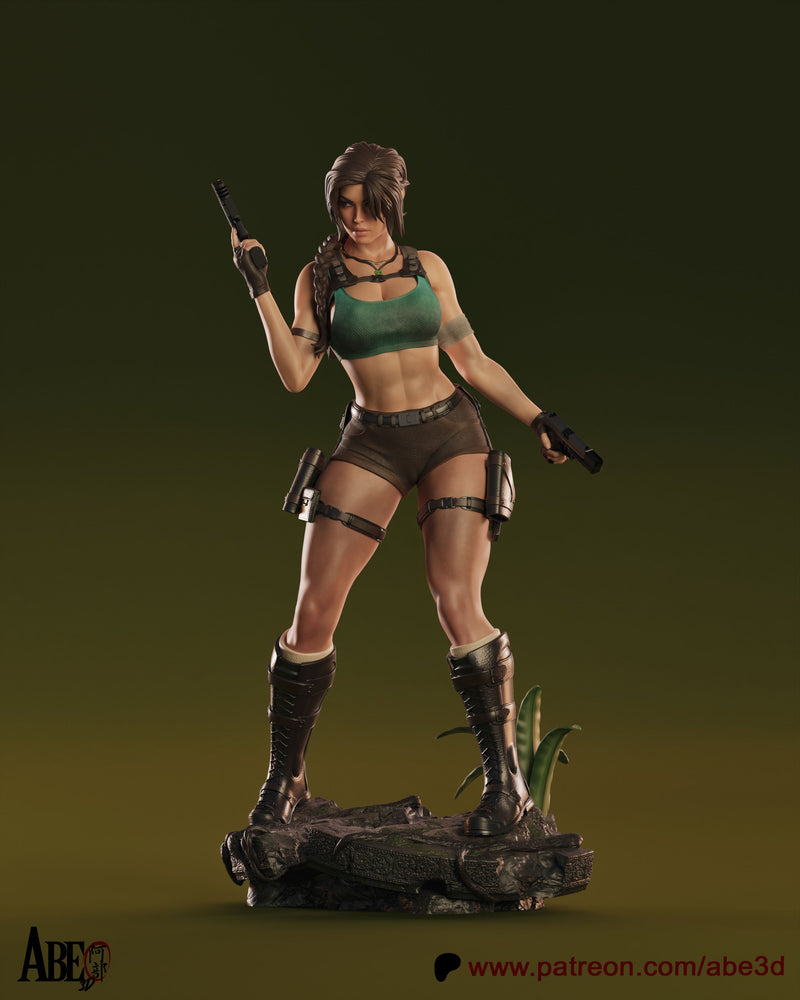 Laura Croft Tomb Raider Figurine