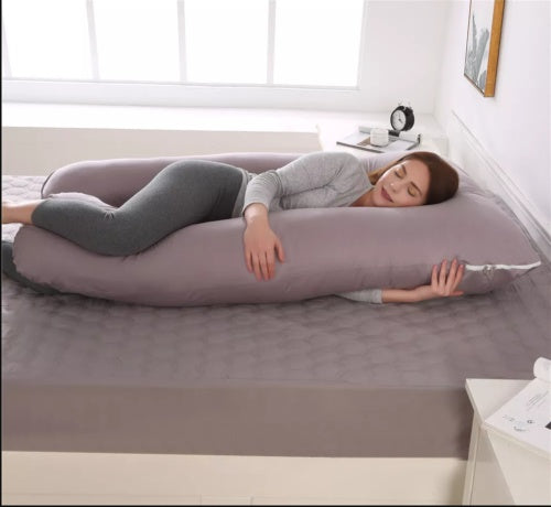 Large U Shaped Pregnancy Pillow Full Body Maternity Support Cushion Relaxing