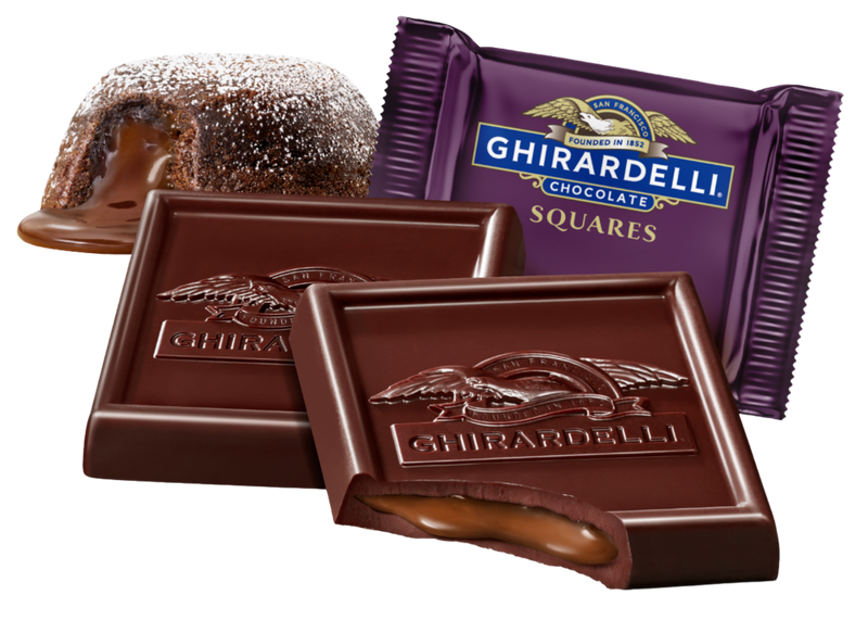Ghirardelli Lava Cake Dark Chocolate Squares