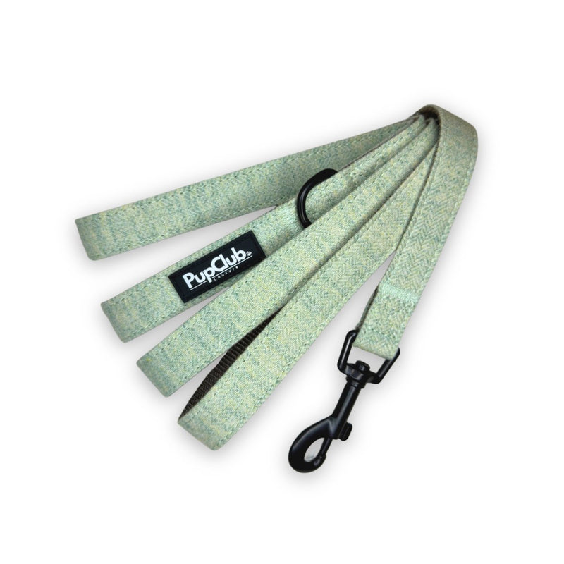 PupClub Dog Lead - Tweed Sage