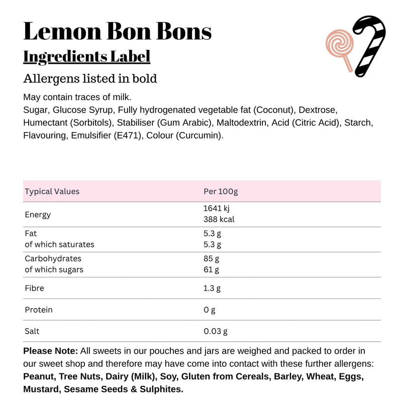 Lemon Bon Bons