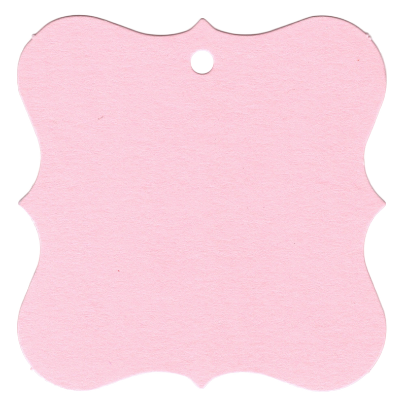 100 Designer Gift Tags with White Satin Ribbon -  21 Colours, Birthday Xmas