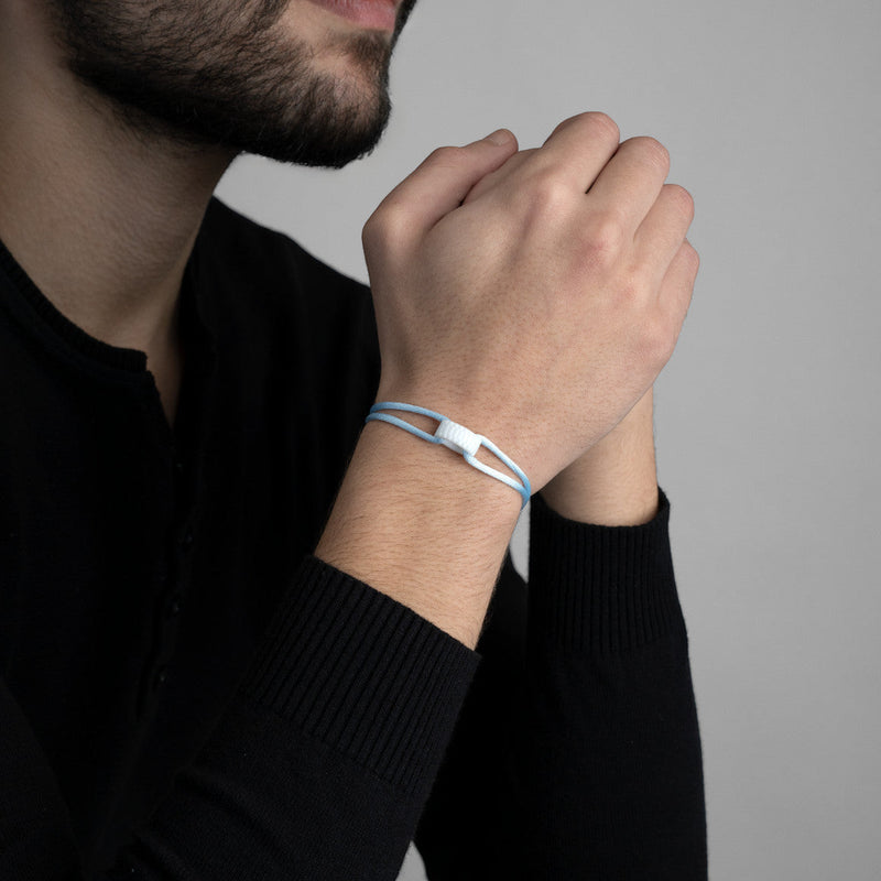 Snow Regent Cord Bracelet