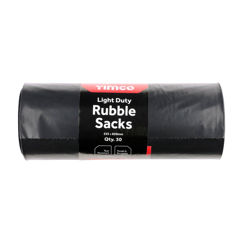 Rubble Sacks - Light Duty - 535 x 820mm - 270 Rolls