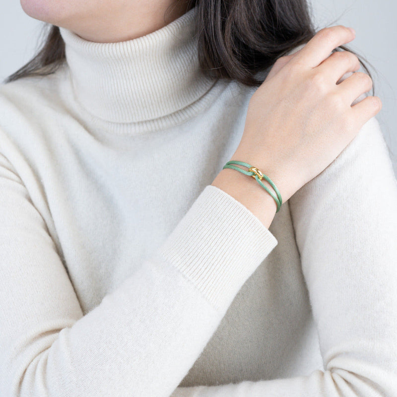 Golden Soho Cord Bracelet