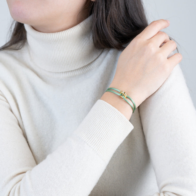 Golden Soho Diamond Cord Bracelet
