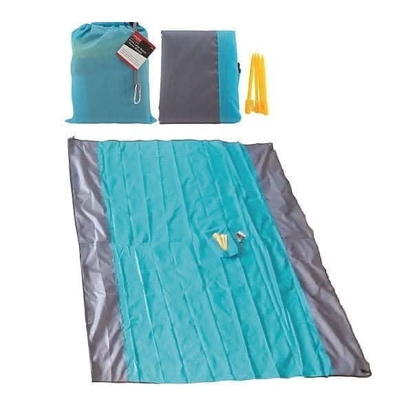 XL Beach and Picnic Blanket 210cm (Light Blue)