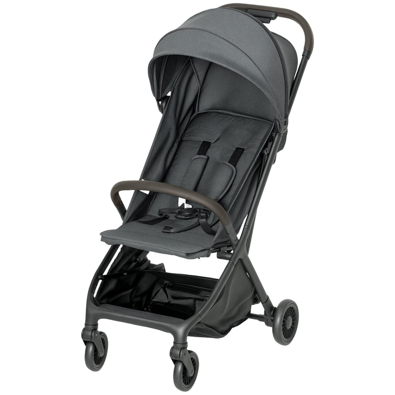 Lightweight Ultra Compact Foldable Baby Stroller Pushchair with Canopy Grey