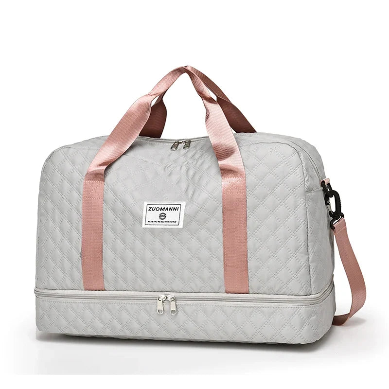 Lightweight Travel Duffle Bag Large Capacity - Sports Fitness Weekend Gym Bags