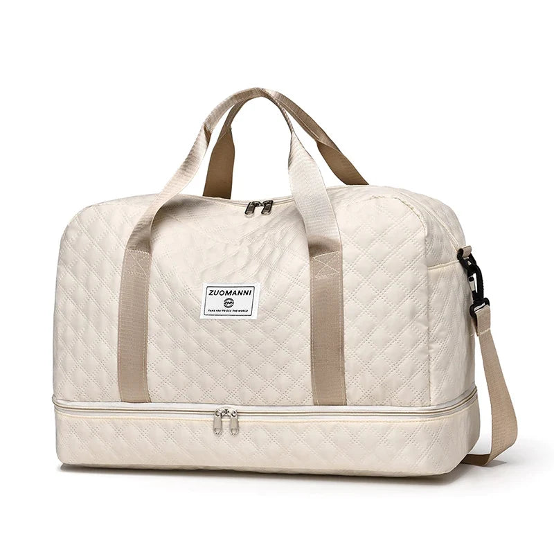 Lightweight Travel Duffle Bag Large Capacity - Sports Fitness Weekend Gym Bags