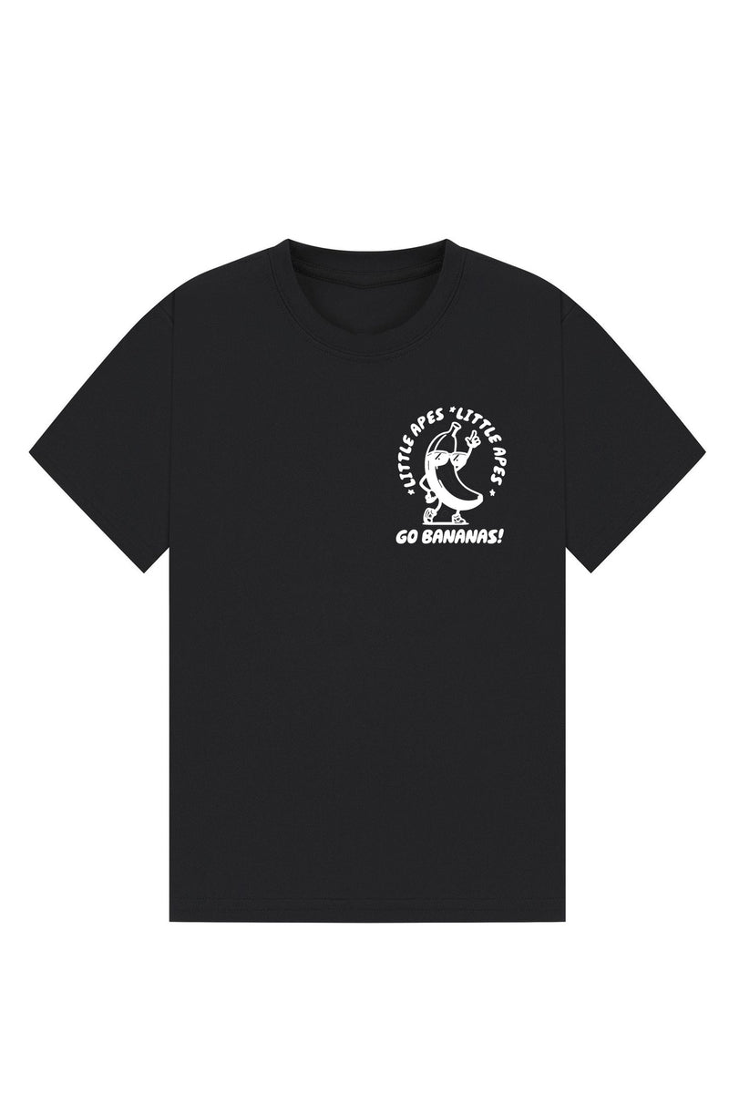 Little Apes Go Bananas Tee - Black