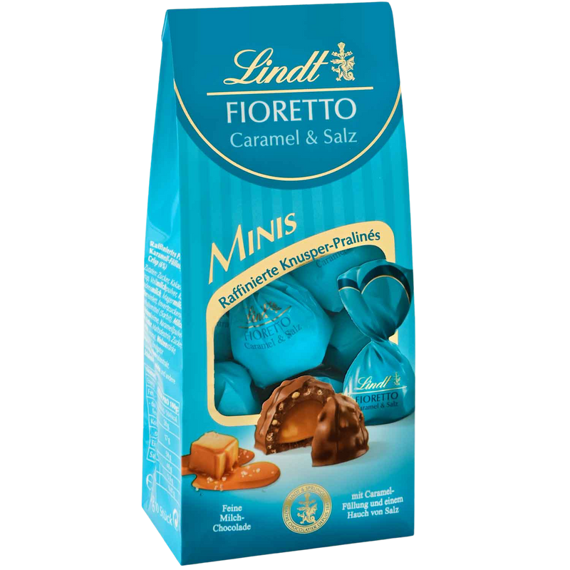 Lindt Fioretto | Salted Caramel Milk Chocolate | 115g Bag