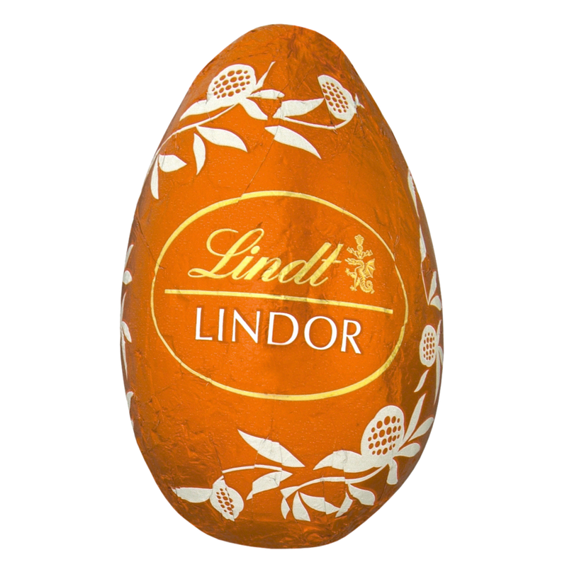 Lindt Lindor Orange Milk Chocolate Easter Eggs