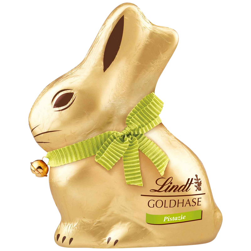 Lindt Gold PISTACHIO Milk Chocolate Bunny | 100g