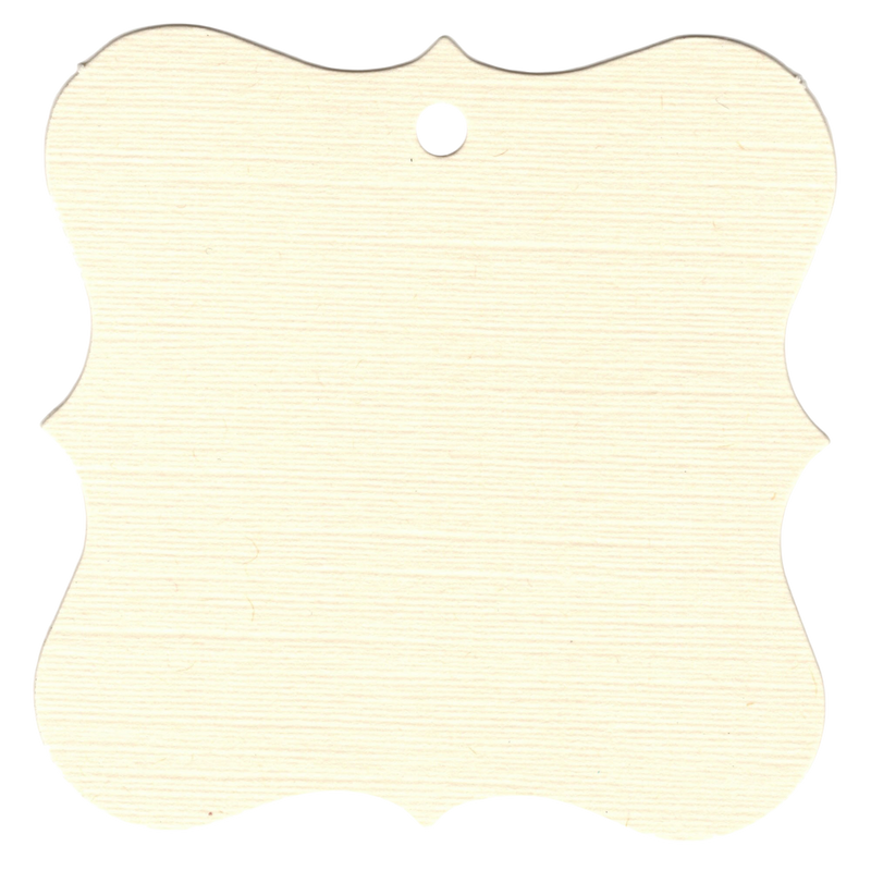100 Designer Gift Tags with White Satin Ribbon -  21 Colours, Birthday Xmas