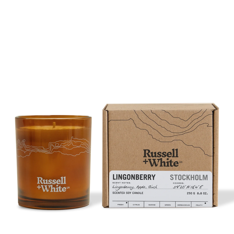 Lingonberry 250g Scented Soy Candle