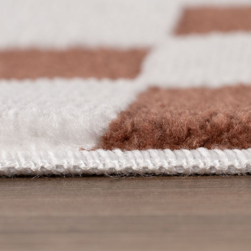 Loft Checkerboard Terra Rug