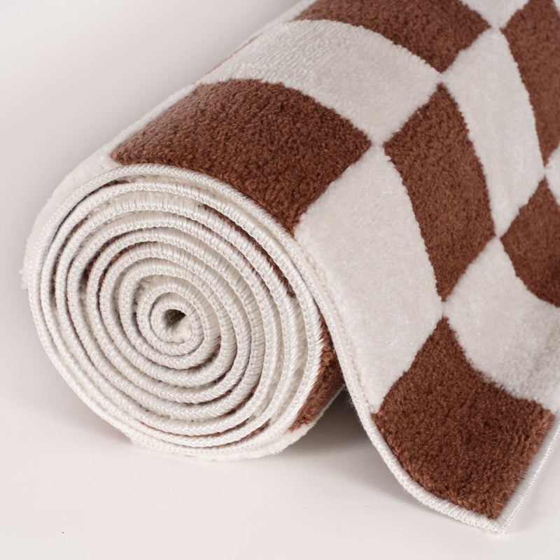 Loft Checkerboard Terra Rug
