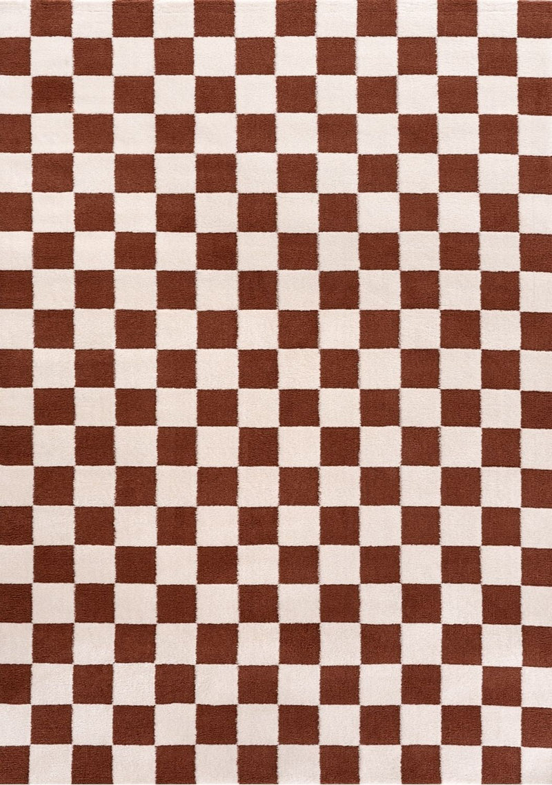 Loft Checkerboard Terra Rug