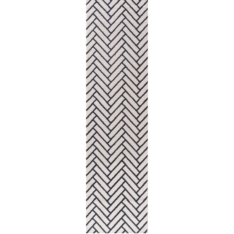 Loft Chevron Blue Rug
