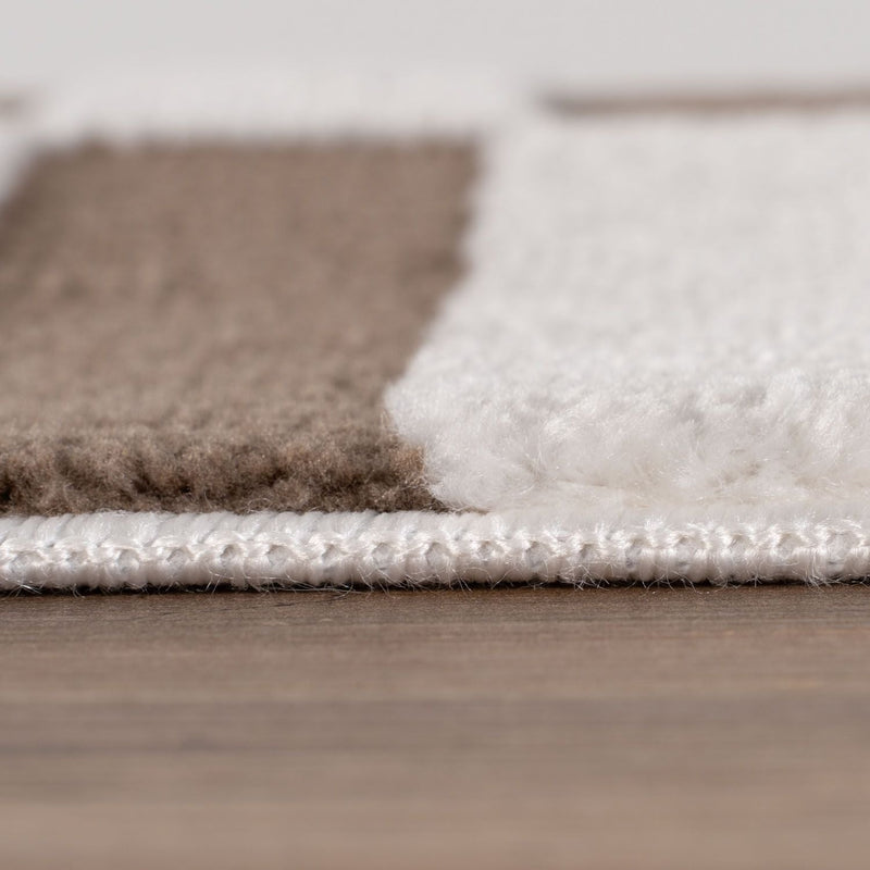 Loft Striped Brown Rug