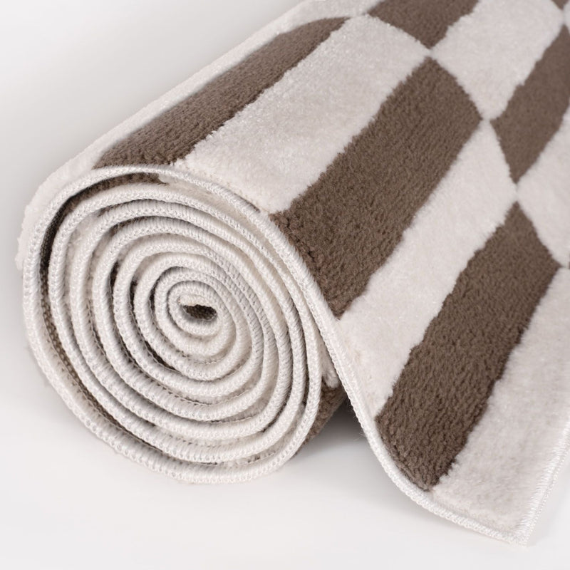 Loft Striped Brown Rug