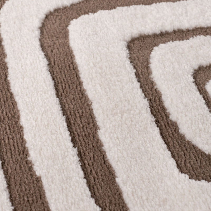 Loft Geometric Brown Rug