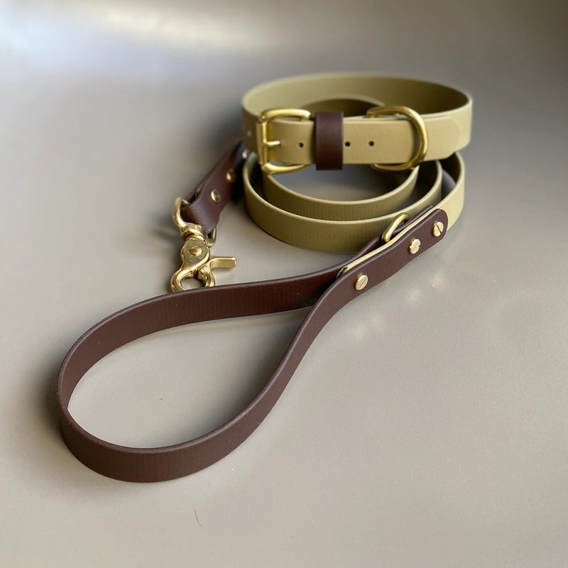 Loki Olive & Brown Colour Block Lead